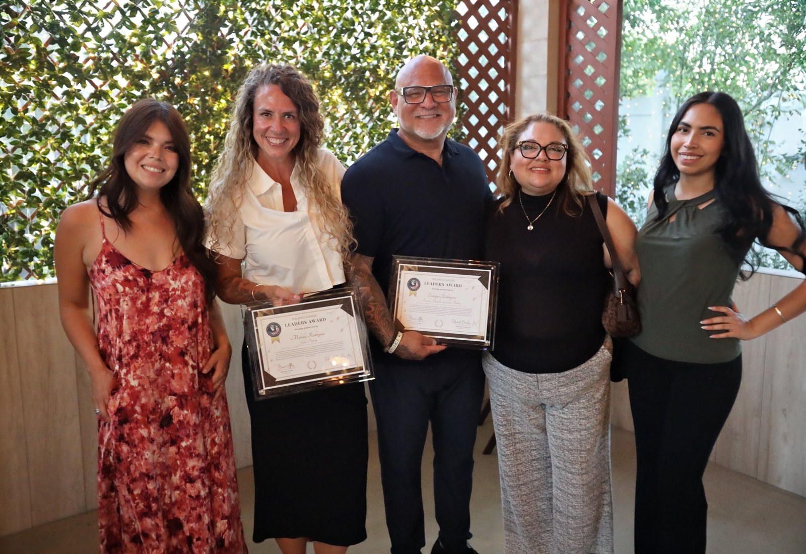 Guests celebrate recognition at the Inland Empire Leaders’ Reception
